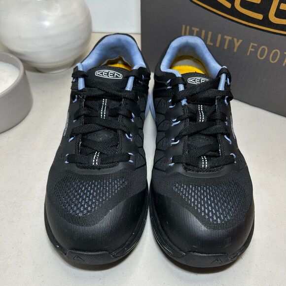 Keen Utility Footwear Vista Energy Hydrangea Konnect Fit Black Shoes Women's 8 M - Picture 3 of 11